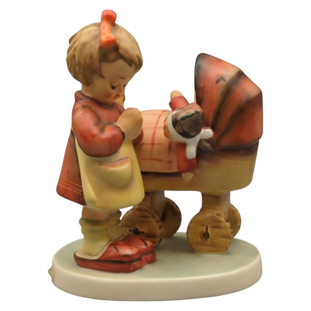 Goebel M.I. Hummel "Doll Mother" Figurine Hum 67 TMK-6 West Germany Rare Vintage